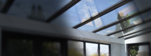 Foto detalhe de Projeto Teto de Vidro executado pela Cristal Glass