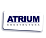Logo da Atrium Construtora cliente da Cristal Glass